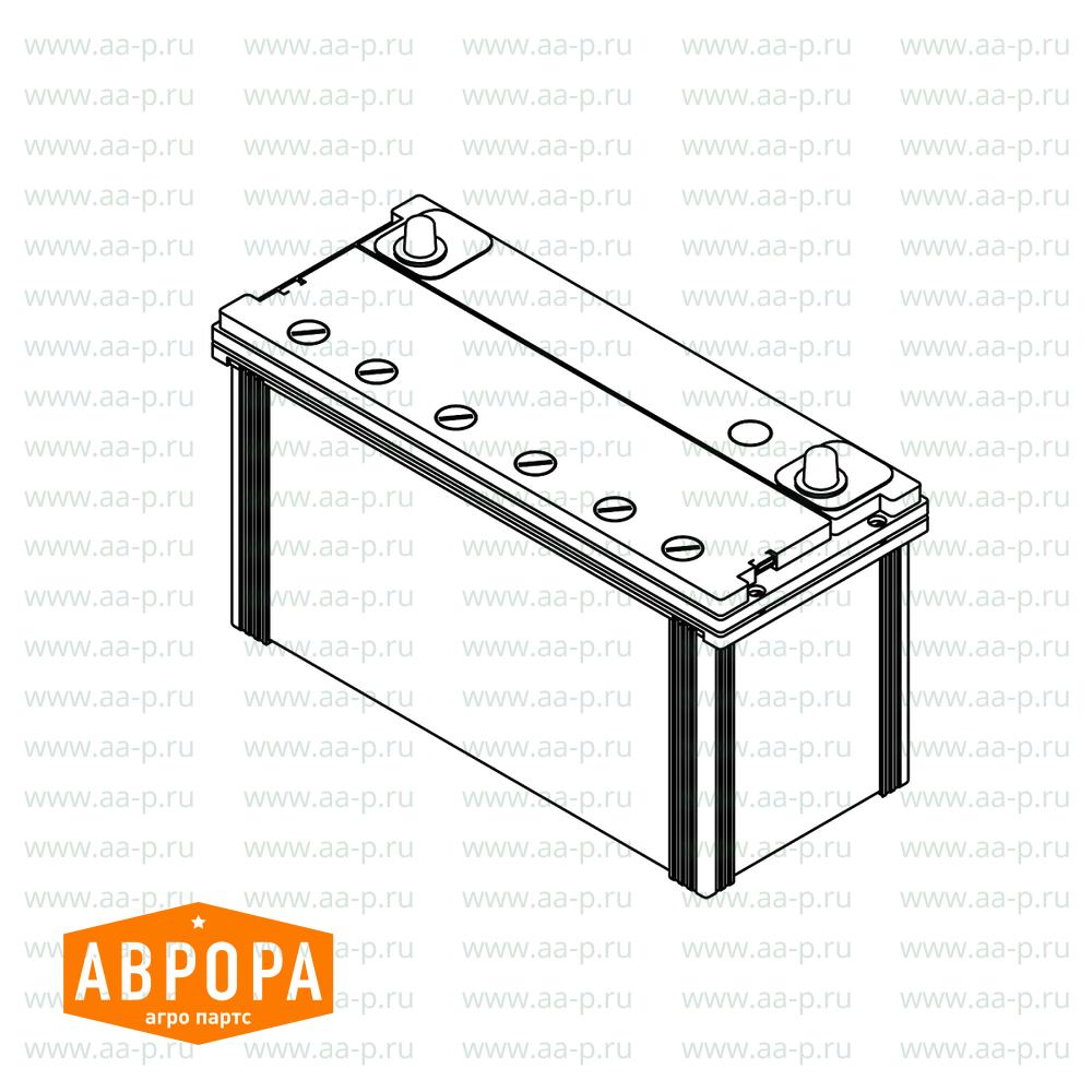 Nass geladene Batterie